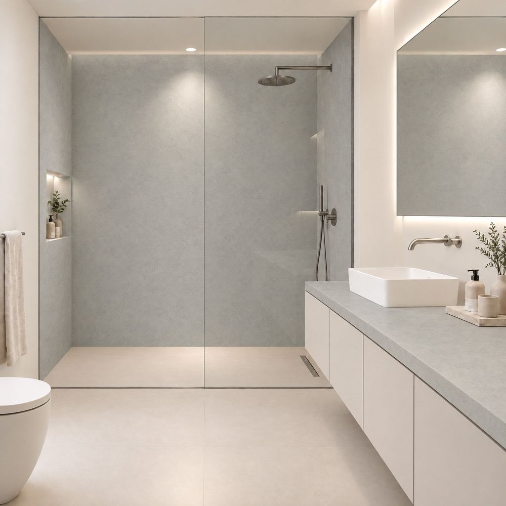 NK14 Microcement Gray, view 4