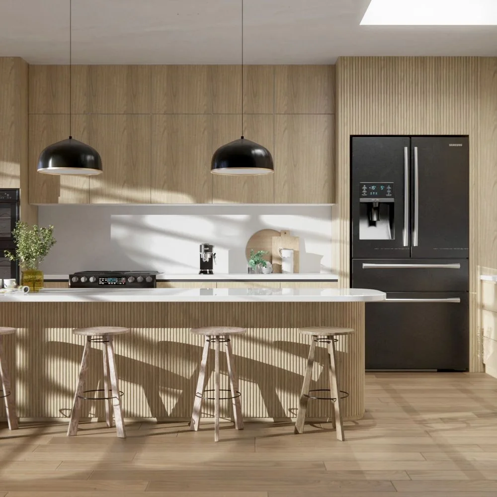 AF08 Hazy Walnut applied in an interior