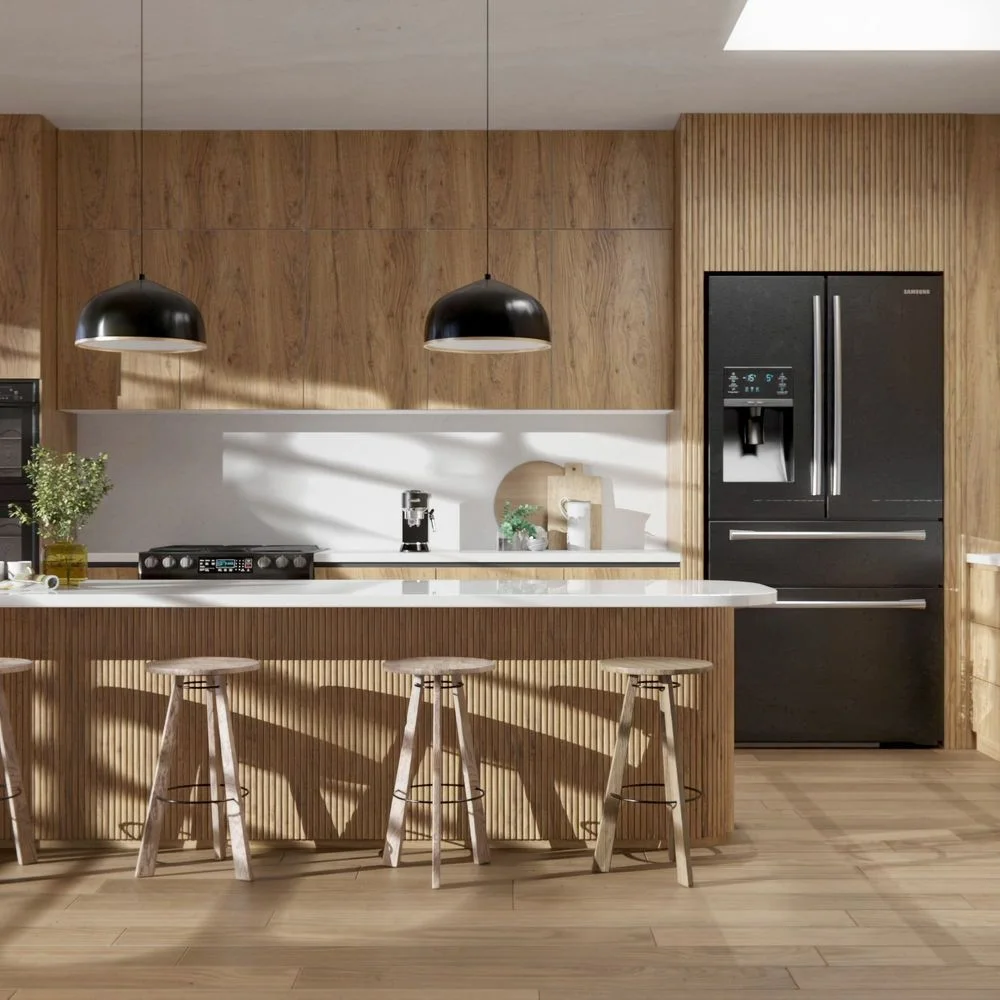 CT02 Aged Walnut applied in an interior