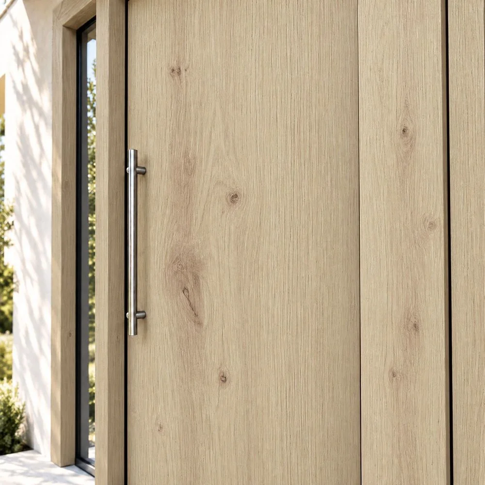 Z18 Knotty oak applied in an interior