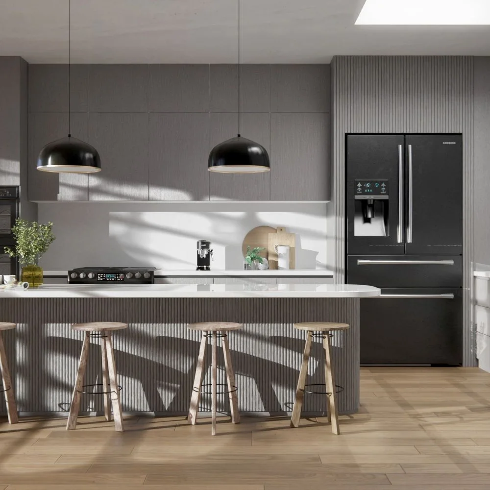 NF28 Grayish Oak applied in an interior