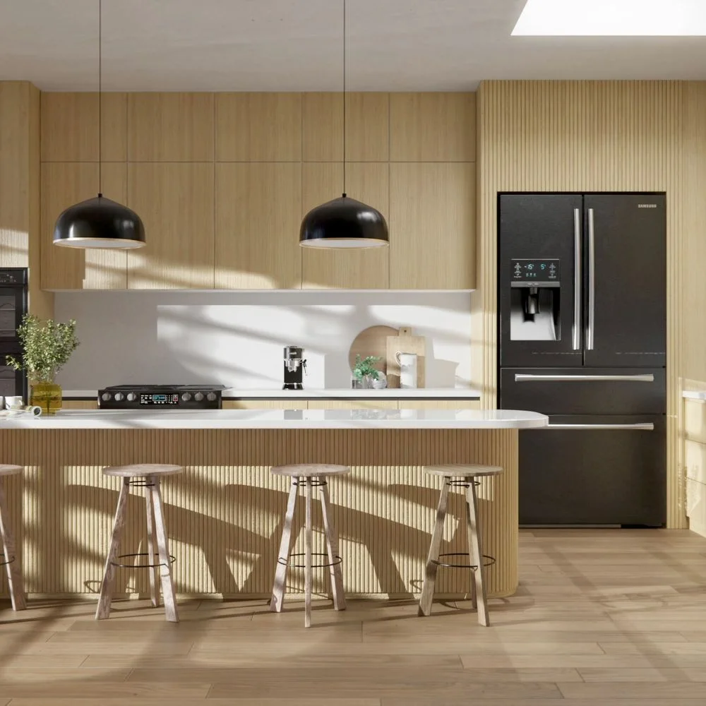 B3 Natural Maple applied in an interior