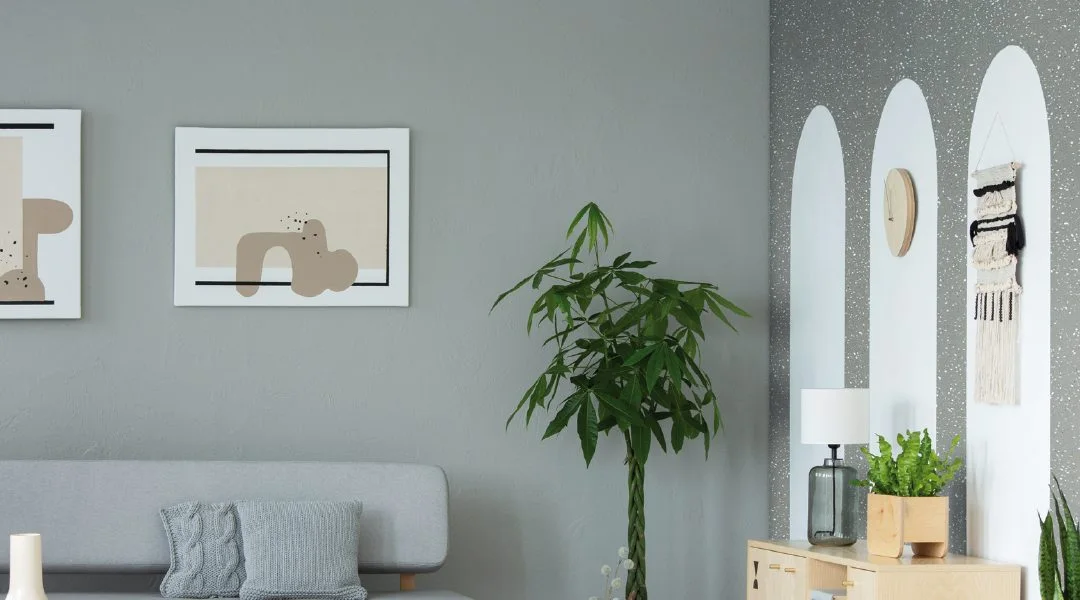 NG02 Spotted Grey applied in an interior