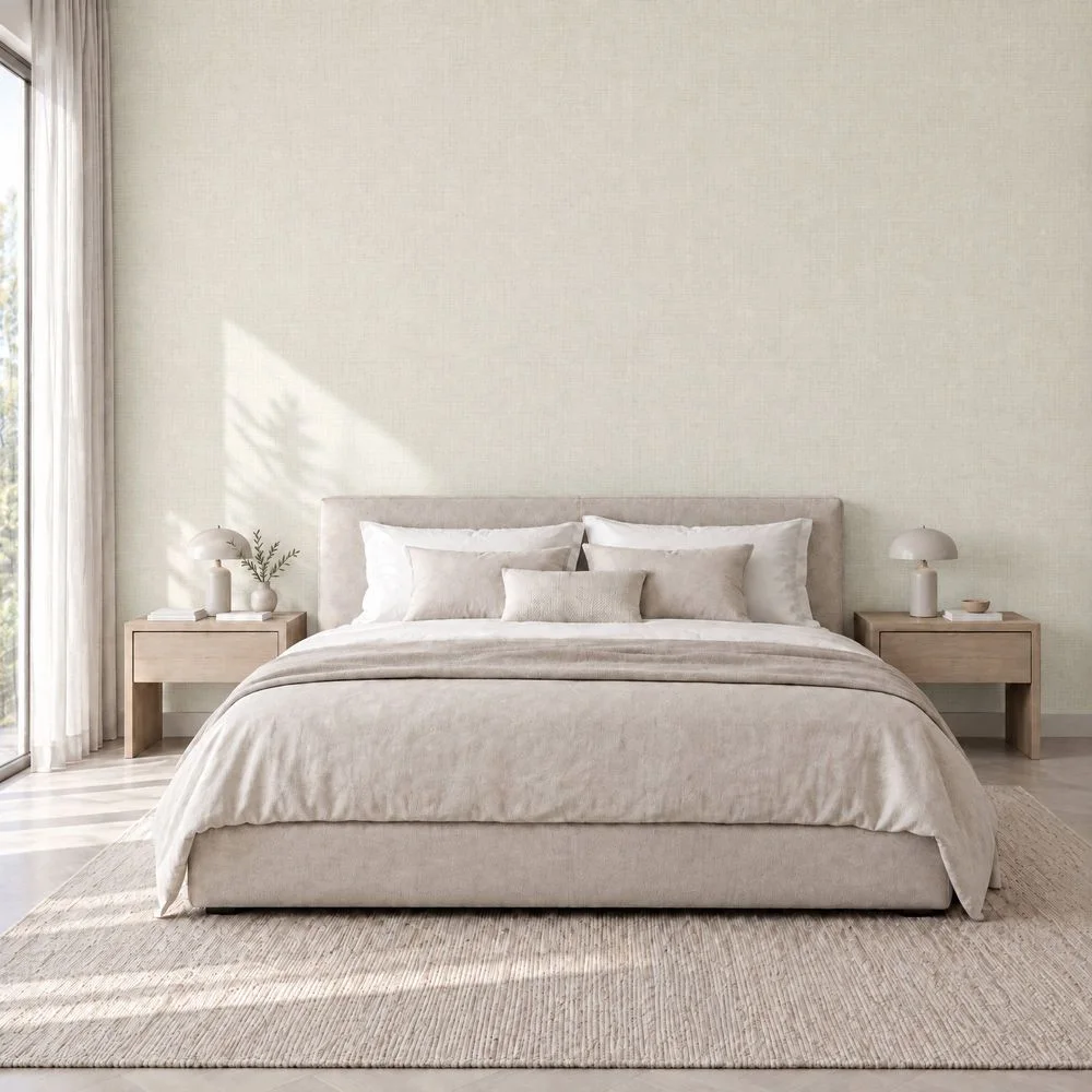 NL50 Lino Ecru applied in an interior