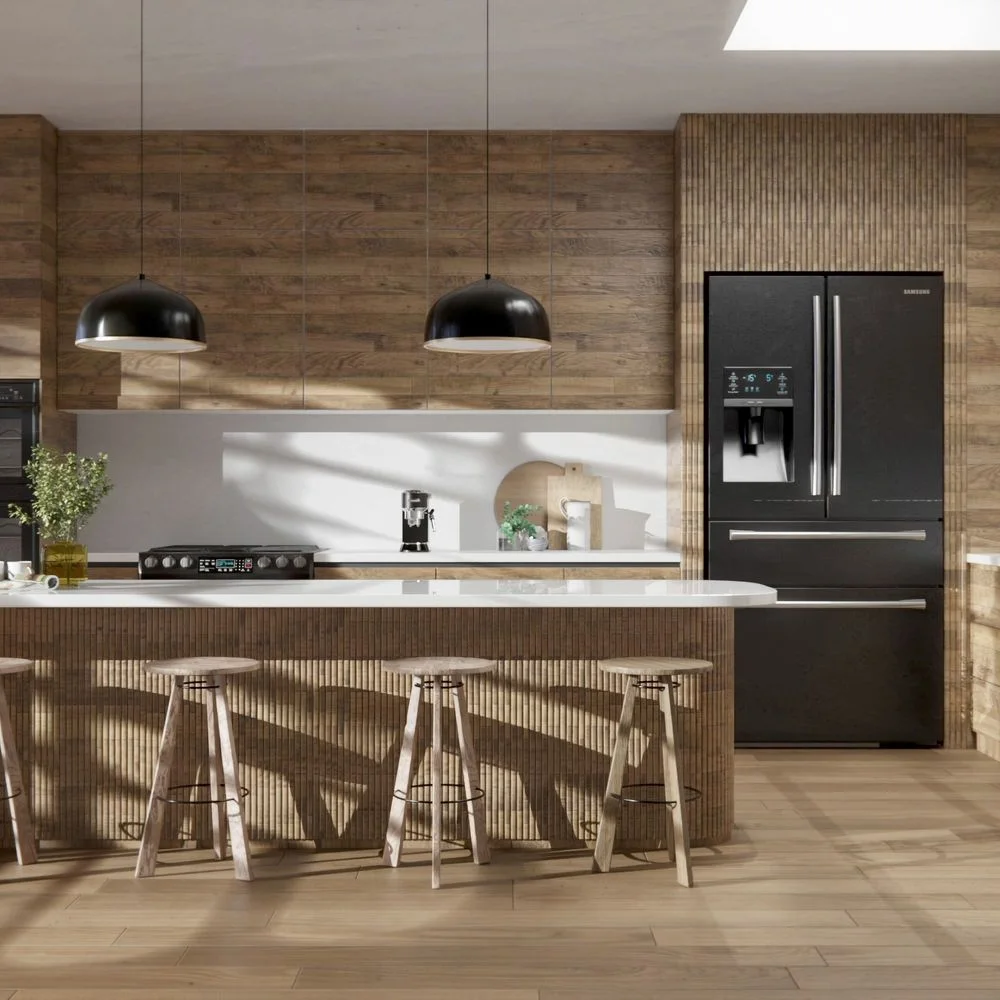 H4 Hardwood Panel applied in an interior