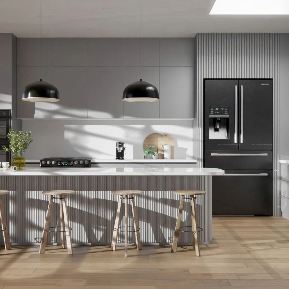 Q2 Hard Silver applied in an interior