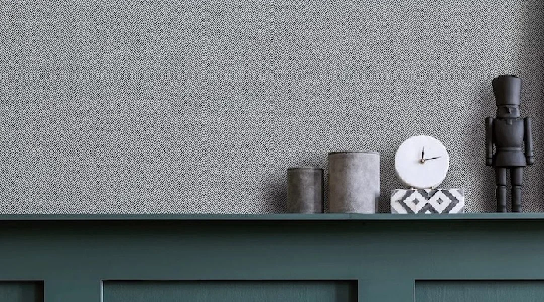 NG10 Mini Chevron Grey applied in an interior