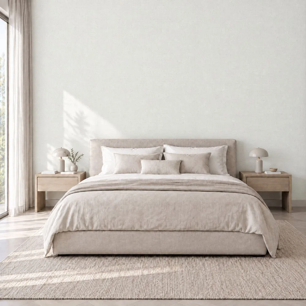 NK70 Canvas White applied in an interior