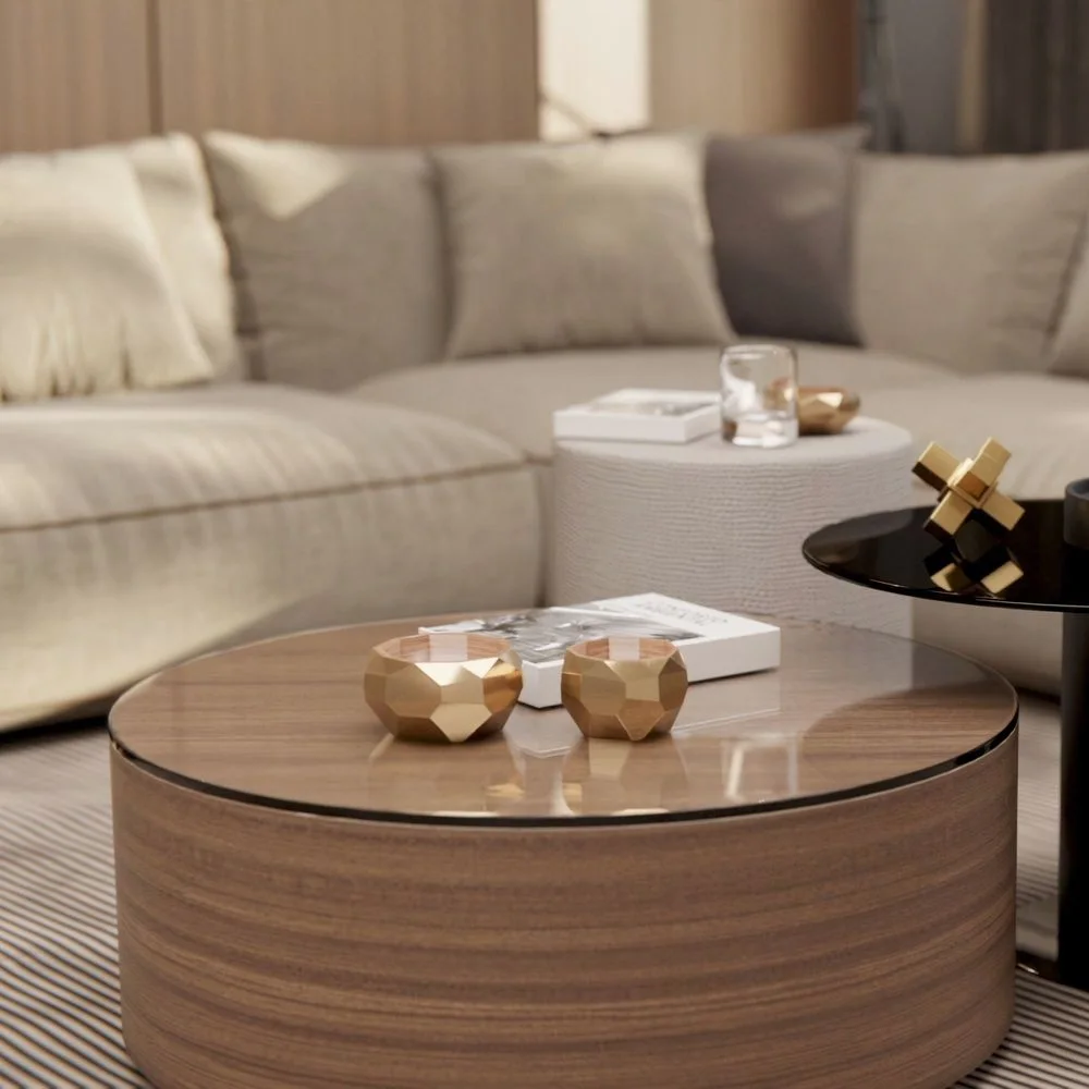 NF55 Brown Teak, view 3