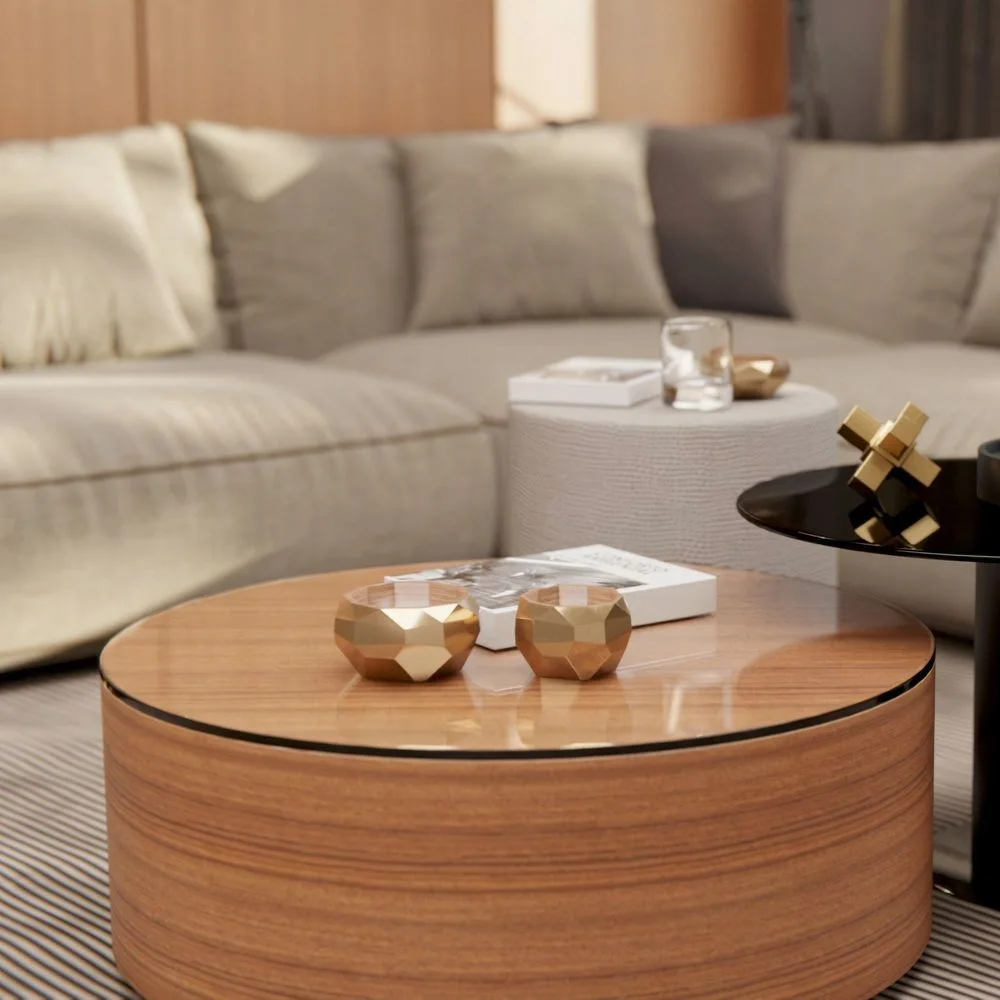 AT04 Orangey Teak, view 3