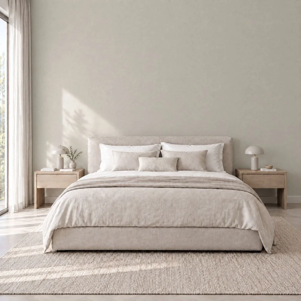 NK03 Cashmere applied in an interior