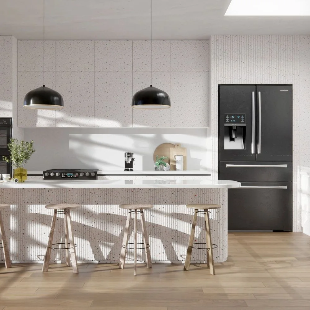 NE29 Multicolored applied in an interior