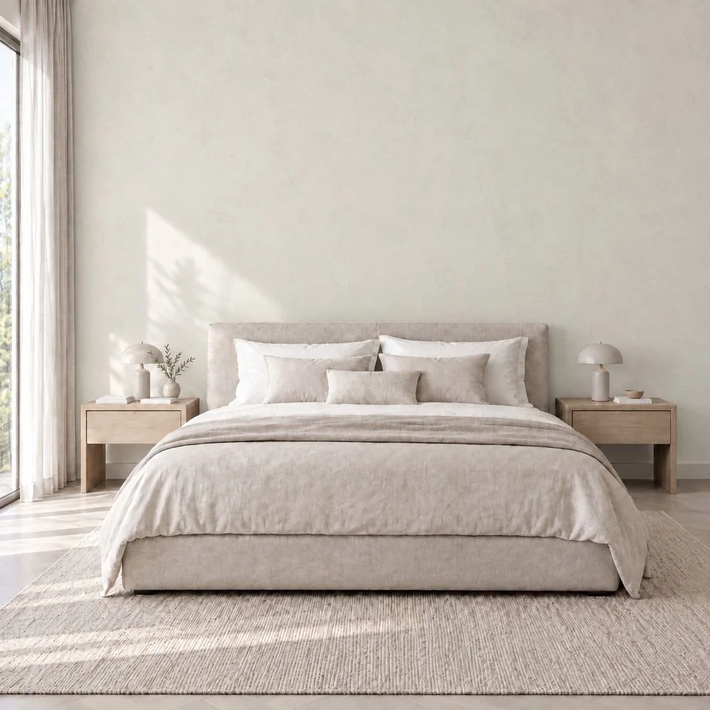 NK10 Microcement Bone applied in an interior