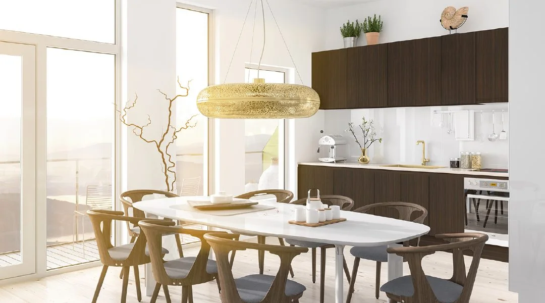 A1 Brown Wenge applied in an interior