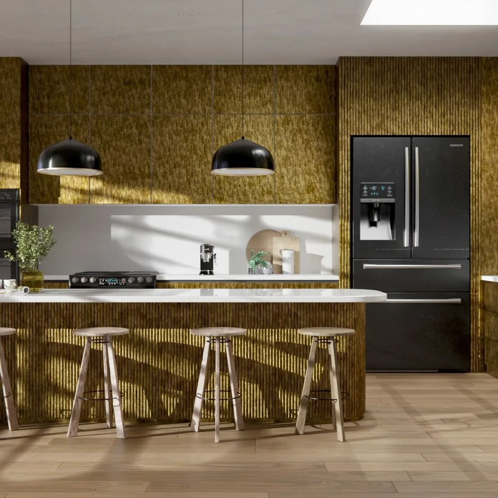 AL09 Antique Gold applied in an interior